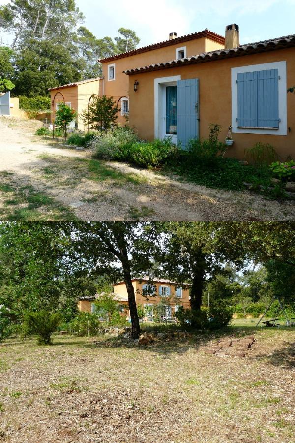 T2 indépendant terrasse et piscine au calme Var sud de la France Flassans-sur-Issole Exterior foto